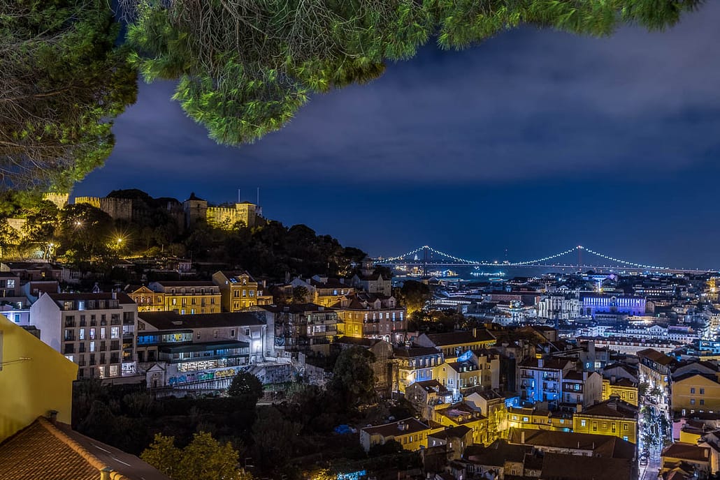 Tour photographique de nuit à Lisbonne