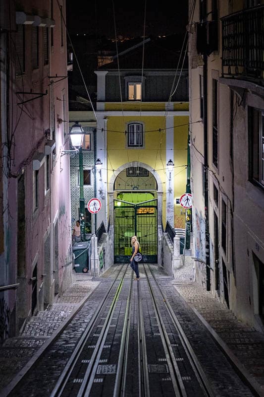 Lisbon night walk with a photographer