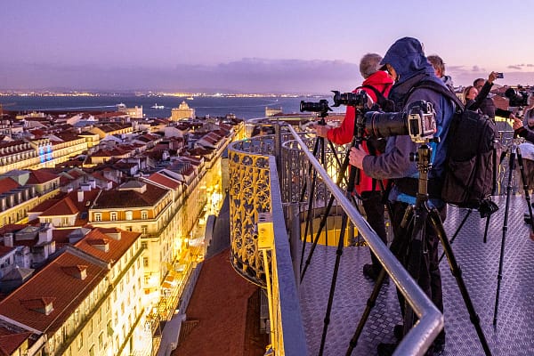 Tour photographique de nuit à Lisbonne