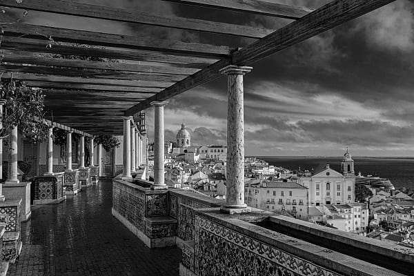 Santa Luzia Viewpoint, Lisbon